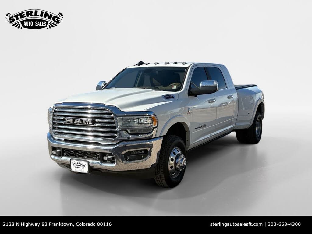 2019 RAM 3500 Laramie Longhorn Mega Cab DRW 4WD