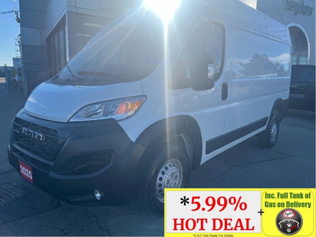 2025 RAM ProMaster 1500 Tradesman 136 High Roof Cargo Van FWD