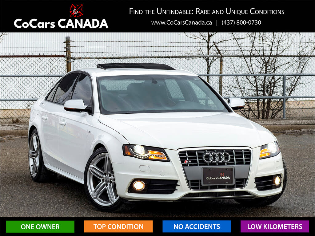 2012 Audi S4 3.0T quattro Premium Sedan AWD