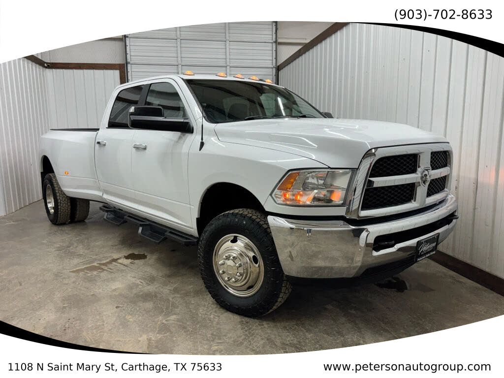 2018 RAM 3500 SLT Crew Cab LB DRW 4WD
