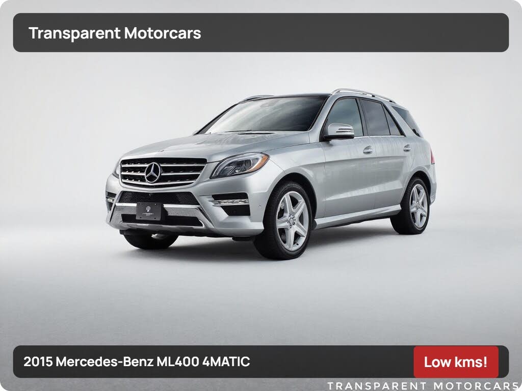 2015 Mercedes-Benz M-Class ML 400 4MATIC