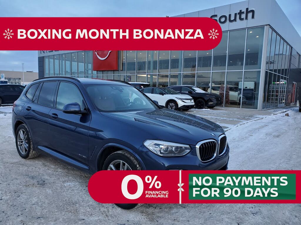 2018 BMW X3 xDrive30i AWD