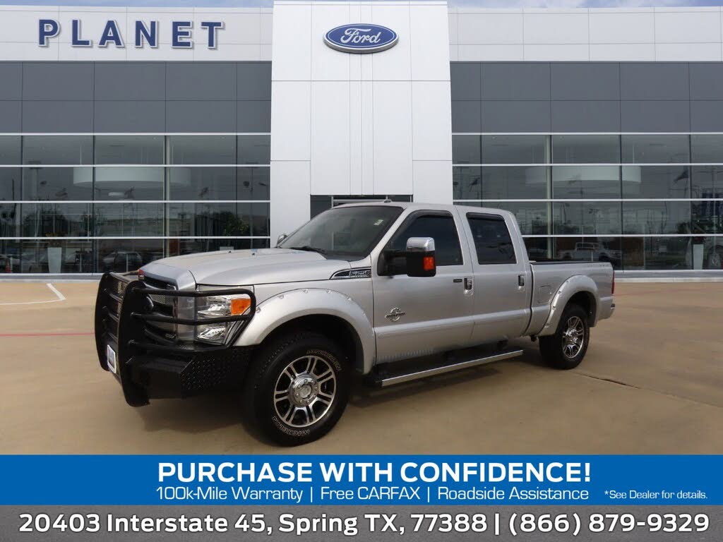 2016 Ford F-250 Super Duty Platinum Crew Cab 4WD