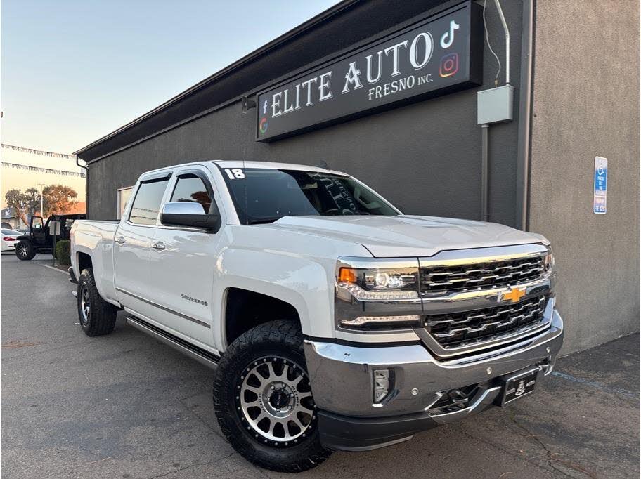 2018 Chevrolet Silverado 1500 LTZ Crew Cab 4WD