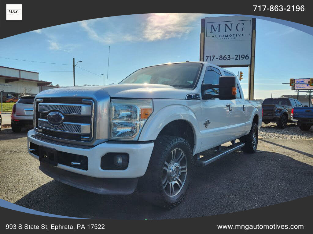 2015 Ford F-250 Super Duty Platinum Crew Cab 4WD