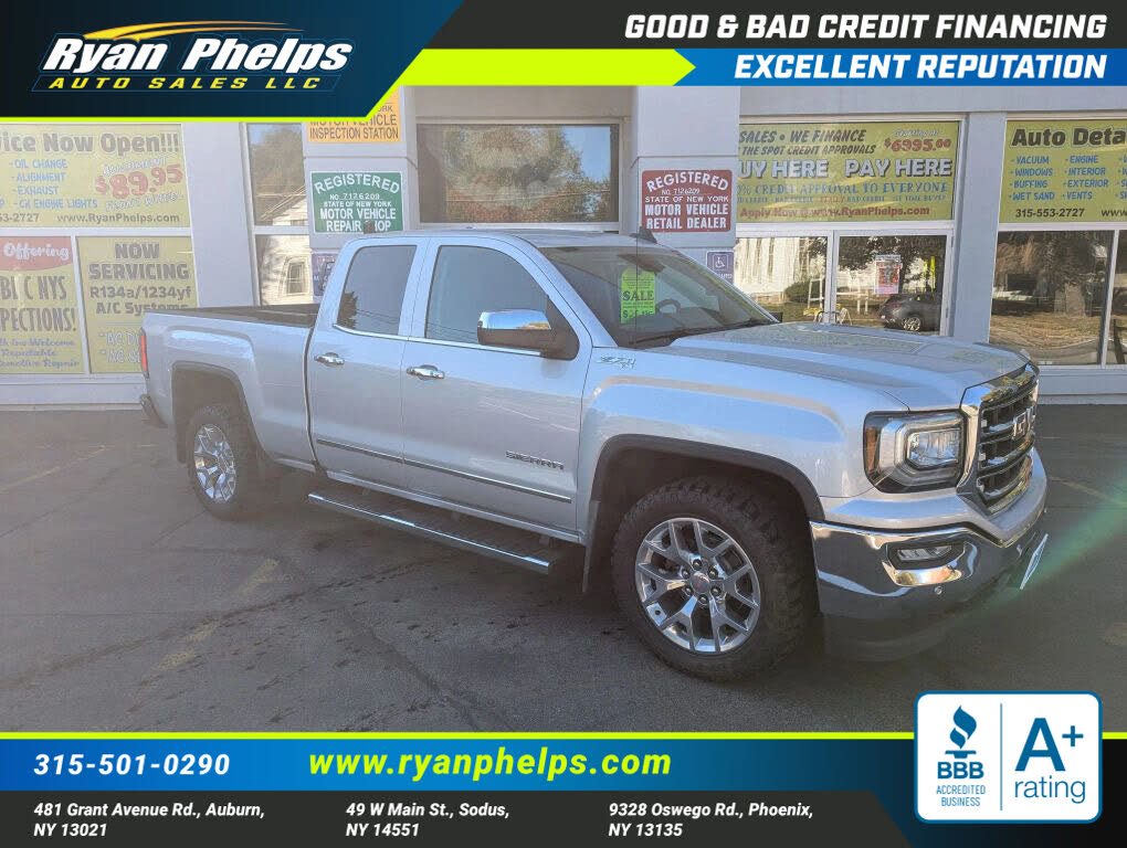 2018 GMC Sierra 1500 SLT Double Cab 4WD