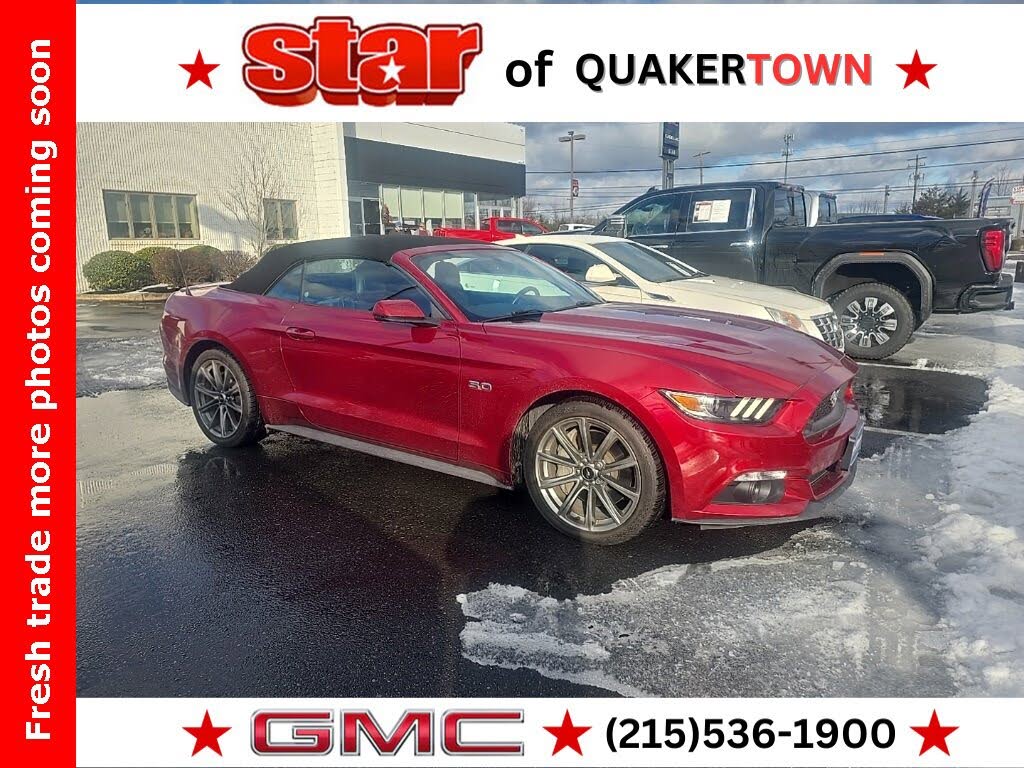 2016 Ford Mustang GT Premium Convertible RWD