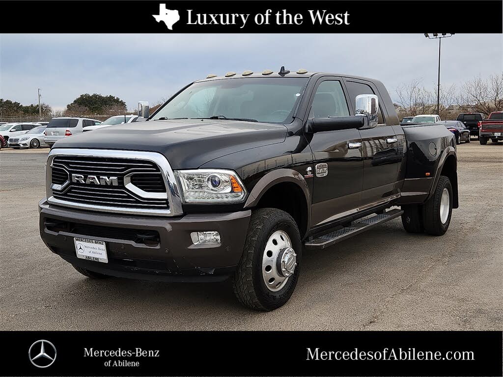 2017 RAM 3500 Laramie Longhorn Mega Cab DRW 4WD