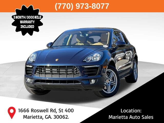 2016 Porsche Macan S AWD