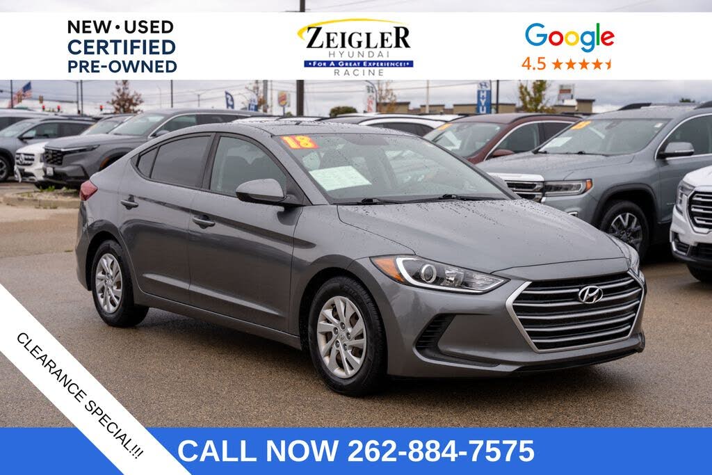2018 Hyundai Elantra SE FWD