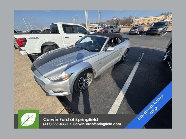 2016 Ford Mustang GT Premium Convertible RWD