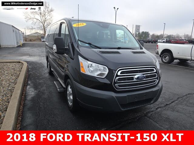 2018 Ford Transit Passenger 150 XLT Low Roof RWD with Sliding Passenger-Side Door