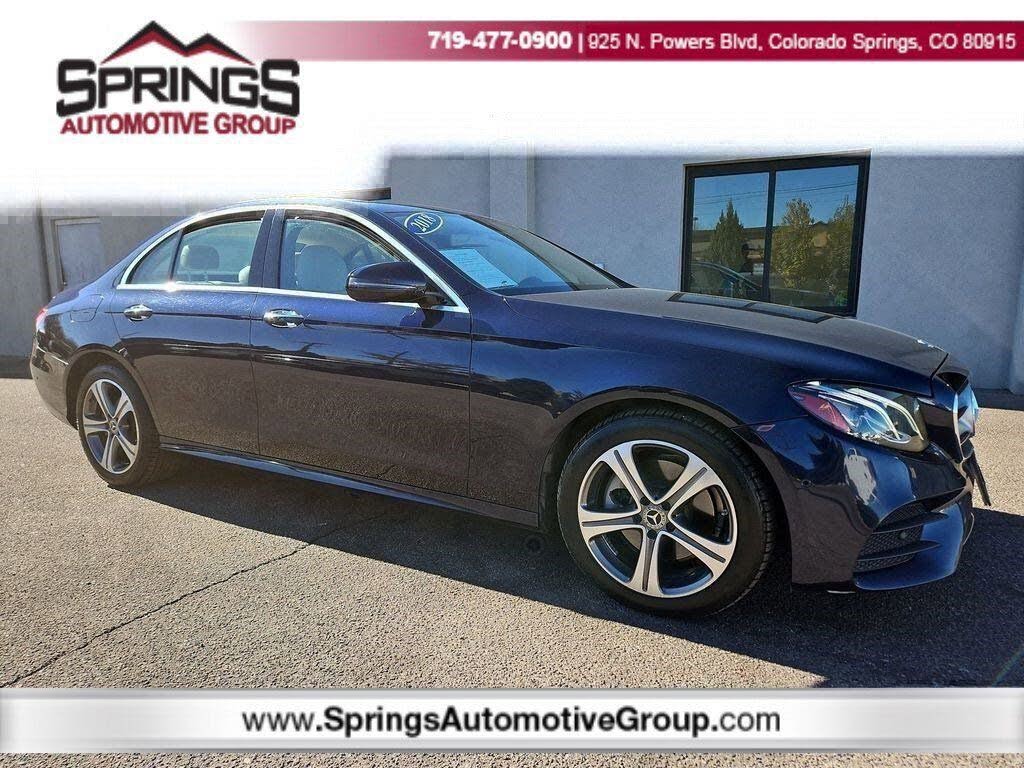 2018 Mercedes-Benz E-Class E 300 4MATIC Sedan AWD