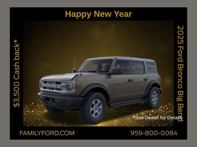2025 Ford Bronco Big Bend 4-Door 4WD