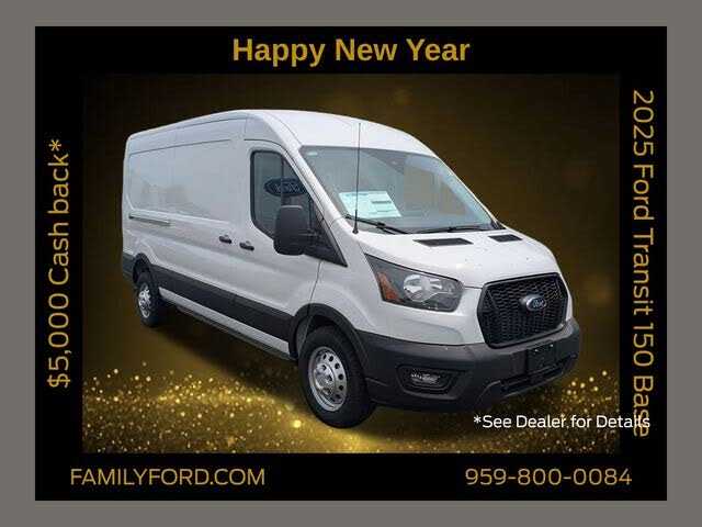 2025 Ford Transit Cargo 150 Medium Roof LB AWD