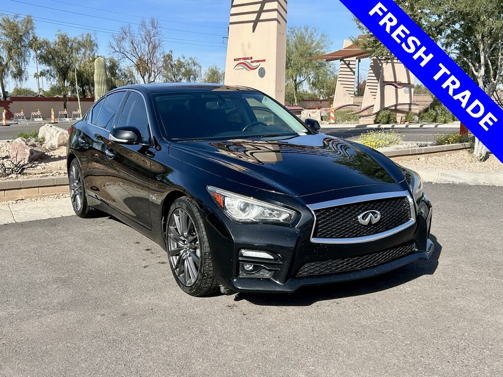 2016 INFINITI Q50 Red Sport 400 AWD