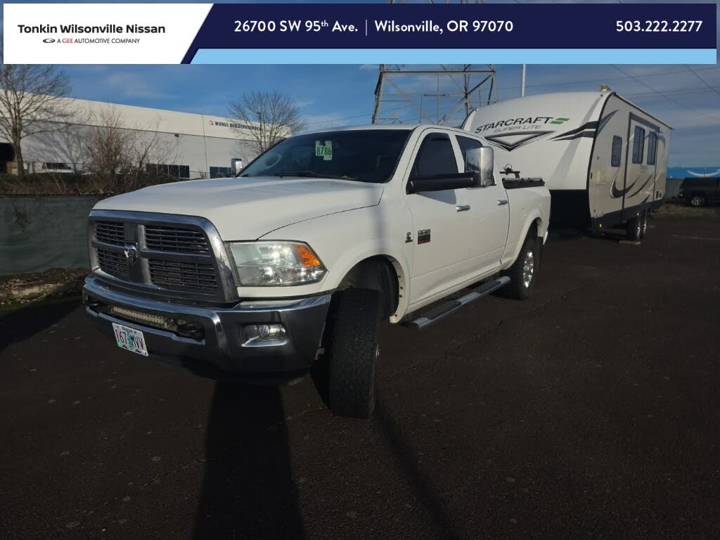 2012 RAM 3500 Laramie Longhorn Crew Cab 8 ft. Bed 4WD