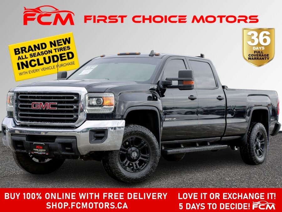 GMC Sierra 2500HD Base Crew Cab SB 4WD 2018