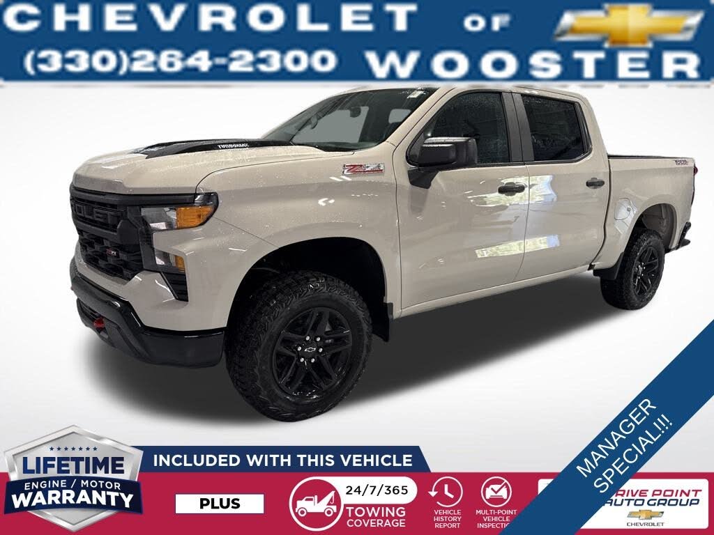 2026 Chevrolet Silverado 1500 Custom Trail Boss Crew Cab 4WD