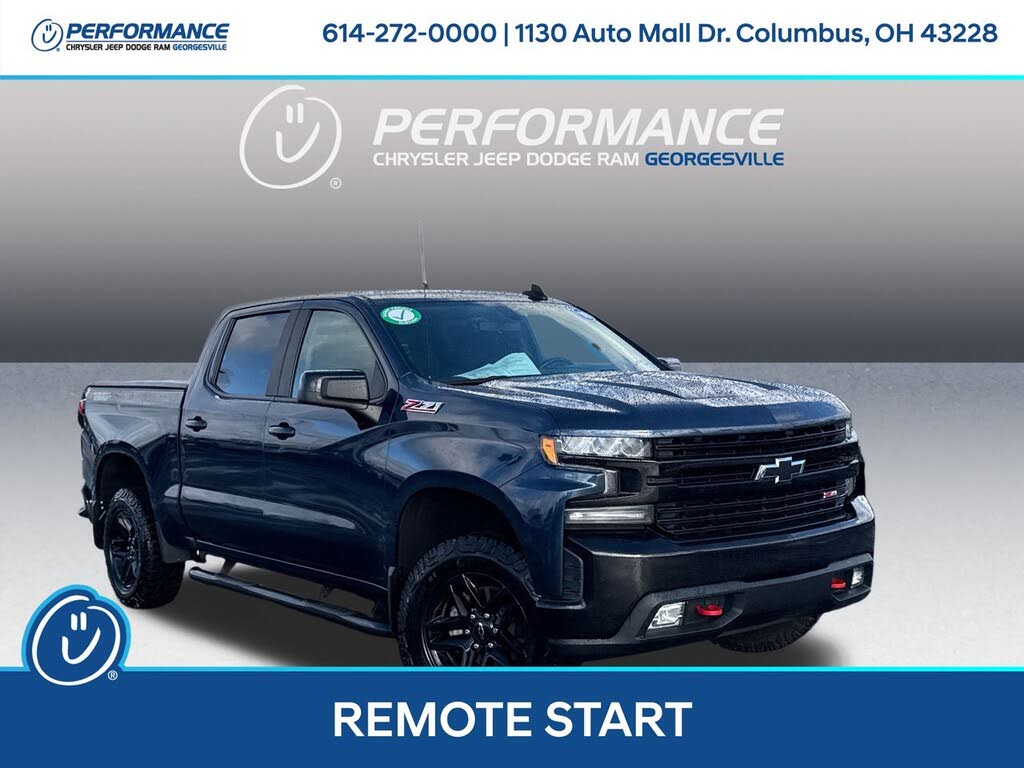 2019 Chevrolet Silverado 1500 LT Trail Boss Crew Cab 4WD