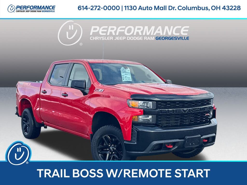 2020 Chevrolet Silverado 1500 Custom Trail Boss Crew Cab 4WD
