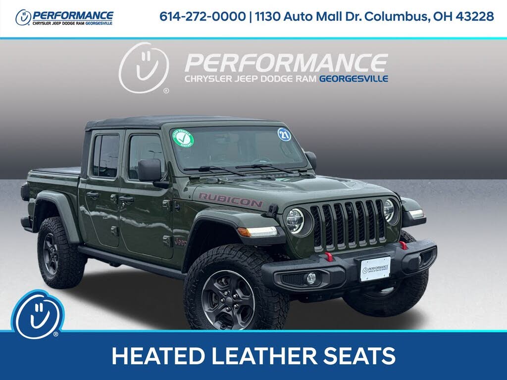 2021 Jeep Gladiator Rubicon Crew Cab 4WD