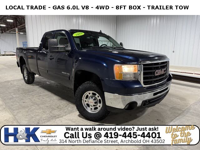 2010 GMC Sierra 2500HD SLE Ext. Cab 4WD
