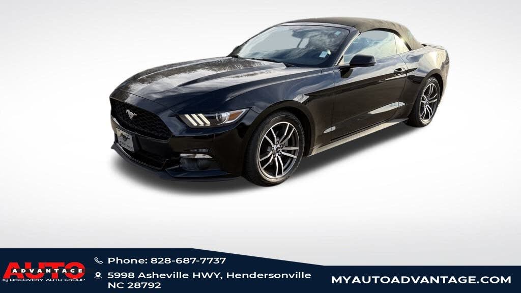 2017 Ford Mustang EcoBoost Premium Convertible RWD