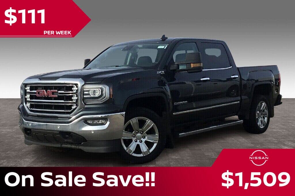2018 GMC Sierra 1500 SLT Crew Cab 4WD