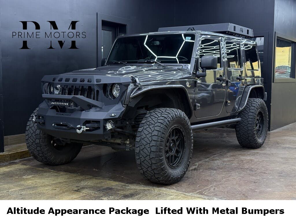 2018 Jeep Wrangler JK Unlimited Altitude 4WD