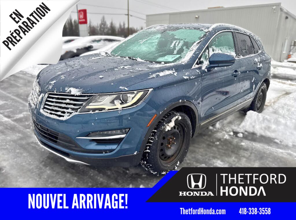 2018 Lincoln MKC Select AWD