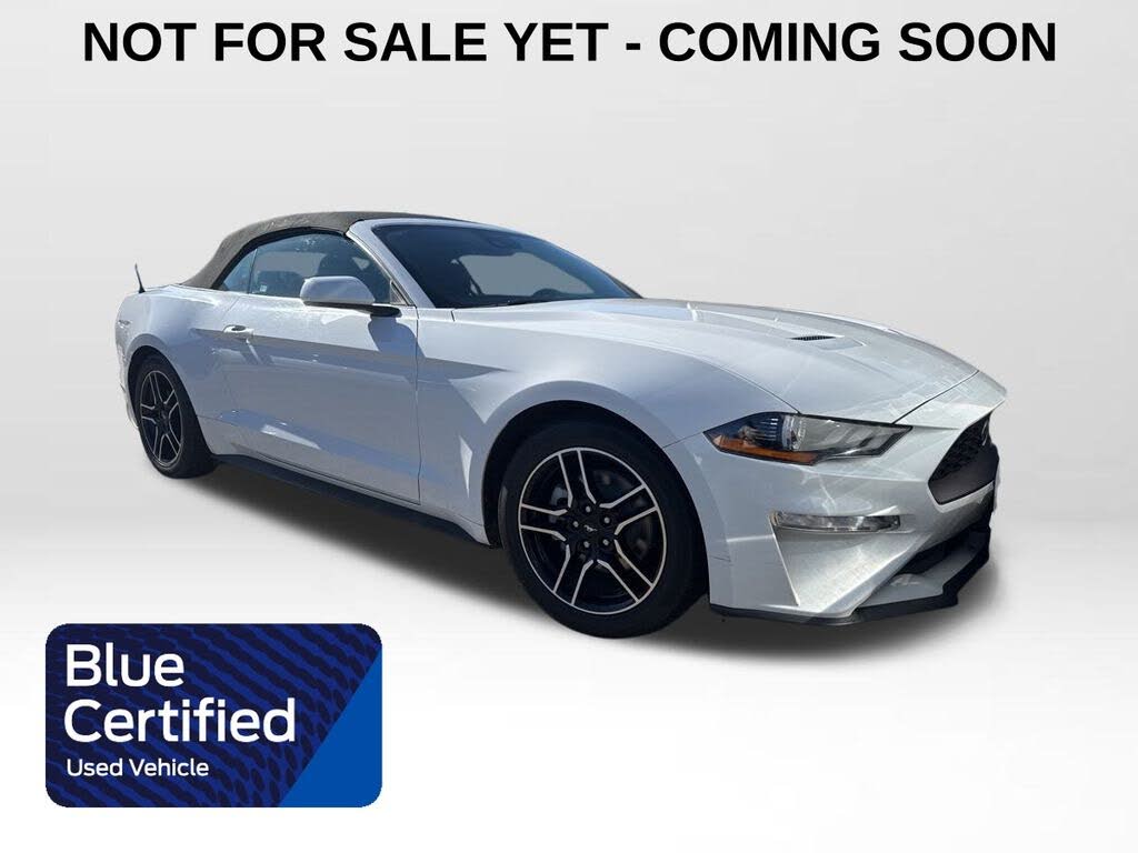 2022 Ford Mustang EcoBoost Premium Convertible RWD