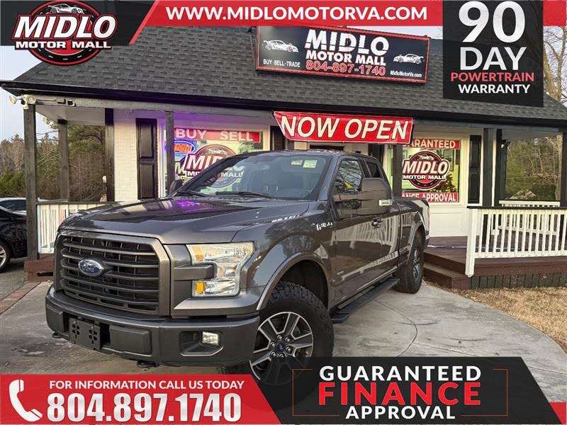 2015 Ford F-150 XLT SuperCab 4WD