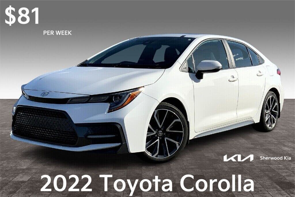 Toyota Corolla SE FWD 2022