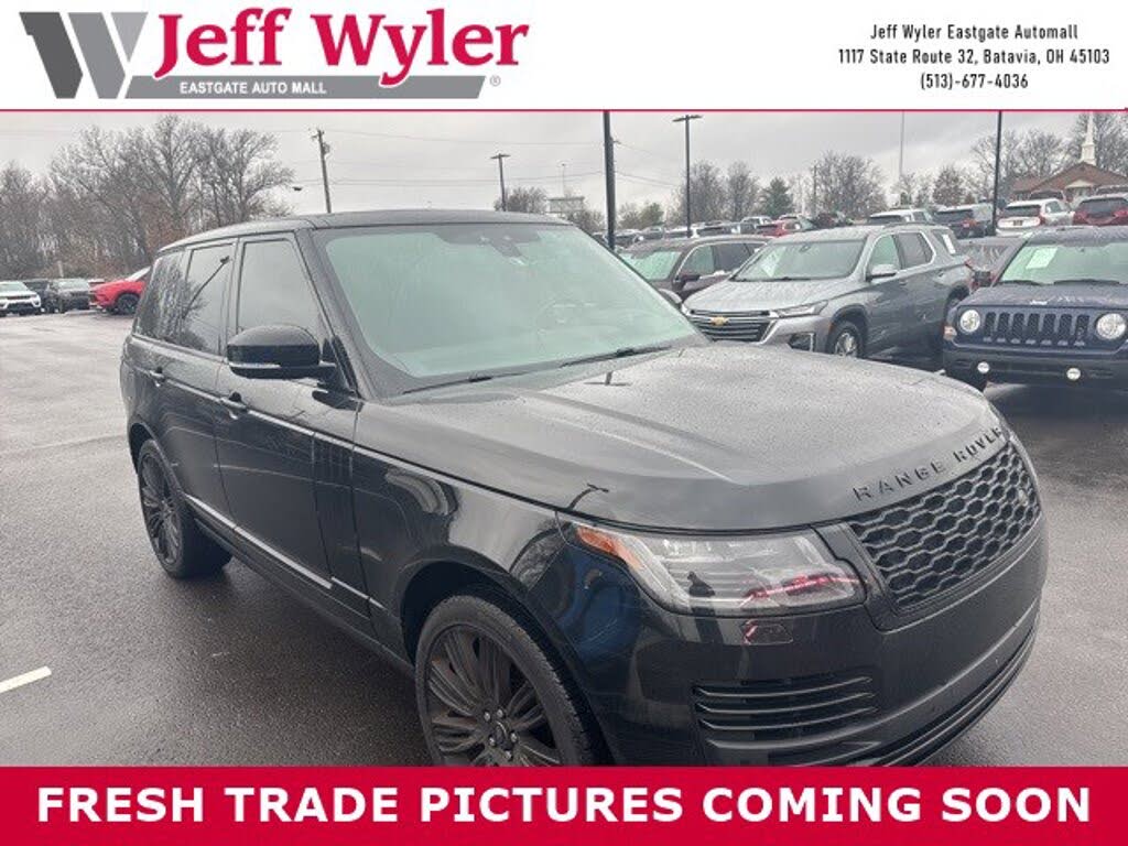 2018 Land Rover Range Rover V8 Supercharged 4WD