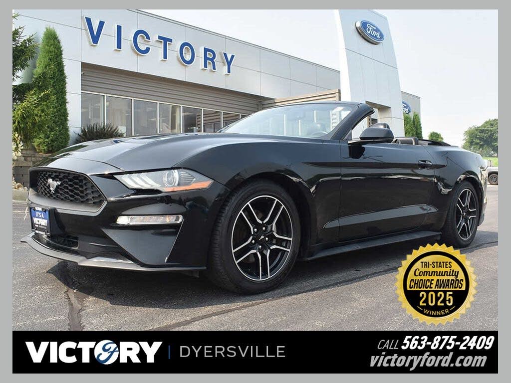 2020 Ford Mustang EcoBoost Premium Convertible RWD