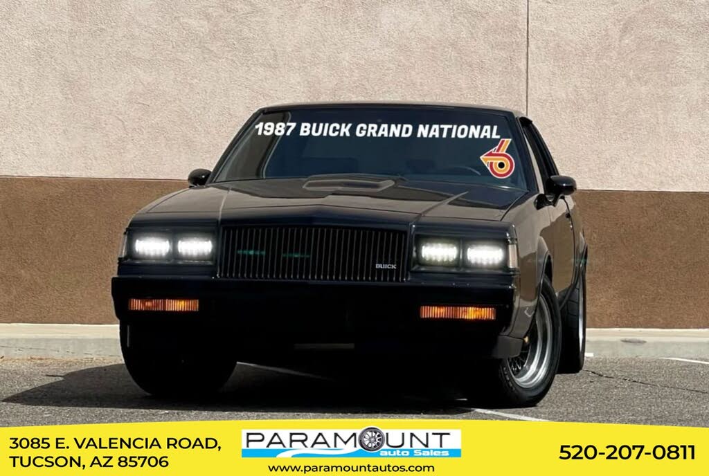 1987 Buick Regal Grand National Turbo Coupe RWD