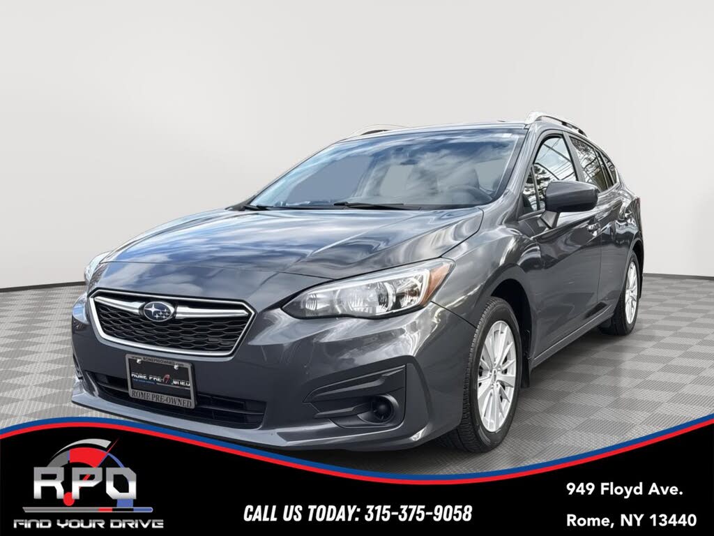 2018 Subaru Impreza 2.0i Premium Hatchback AWD