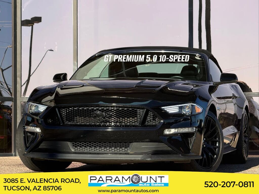 2019 Ford Mustang GT Premium Convertible RWD