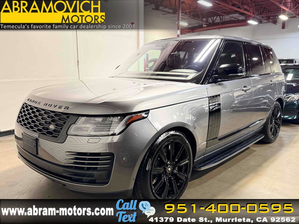 2019 Land Rover Range Rover V6 HSE 4WD