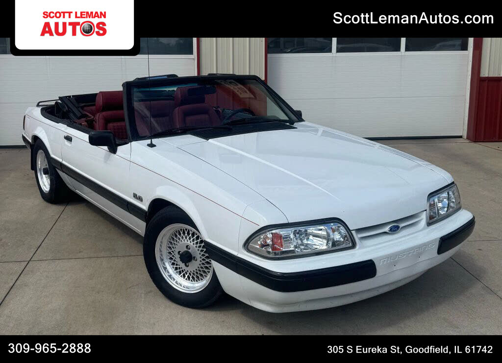 1989 Ford Mustang LX 5.0L Convertible RWD
