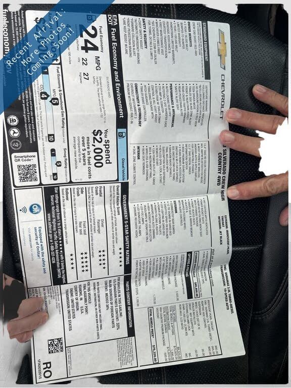 2023 Chevrolet Silverado 1500 High Country Crew Cab 4WD