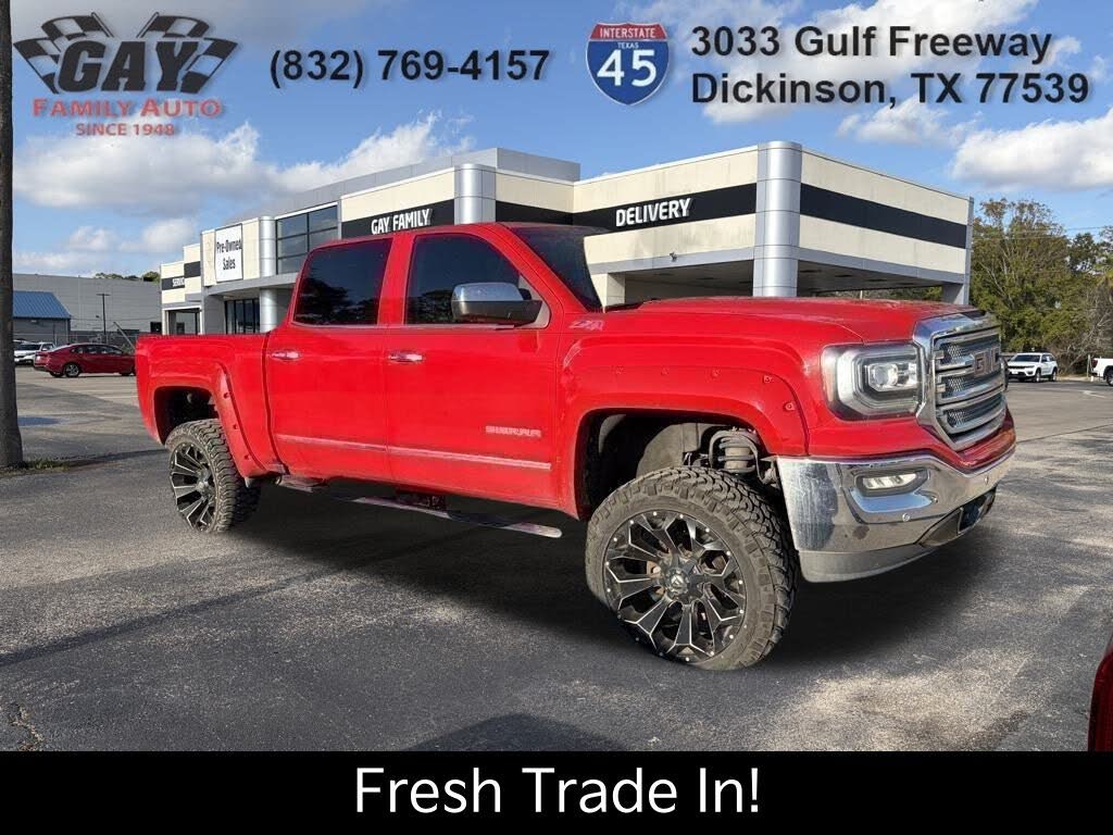 2016 GMC Sierra 1500 SLT Crew Cab 4WD