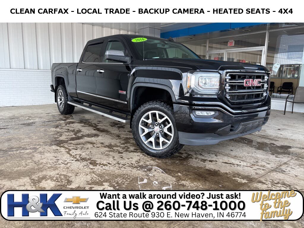 2016 GMC Sierra 1500 SLE Crew Cab 4WD
