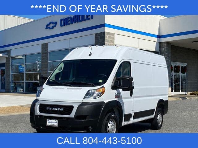 2022 RAM ProMaster 2500 136 High Roof Cargo Van FWD