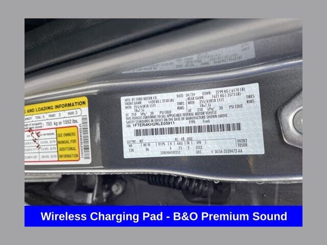 2024 Ford Ranger Lariat SuperCrew 4WD