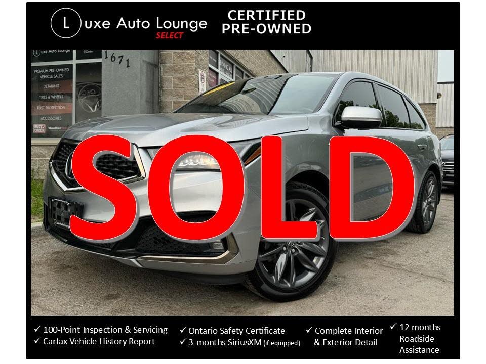 Acura MDX SH-AWD with A-SPEC Package 2019