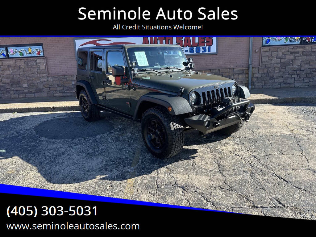 2016 Jeep Wrangler Unlimited Willys Wheeler 4WD