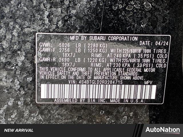 2024 Subaru Outback Onyx Edition XT AWD