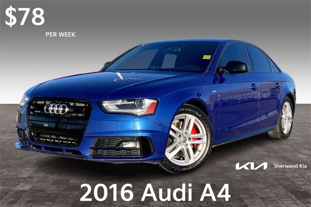 2016 Audi A4 2.0T quattro Progressiv Plus AWD
